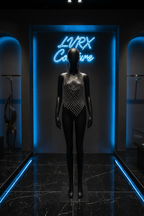 LVRX Hollow Rhinestone Fishnet Cami — Storefront