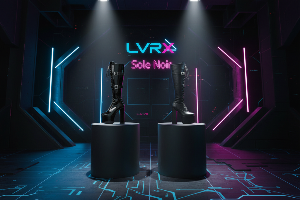 LVRX Lace-Up OTK Boots — Both Colors