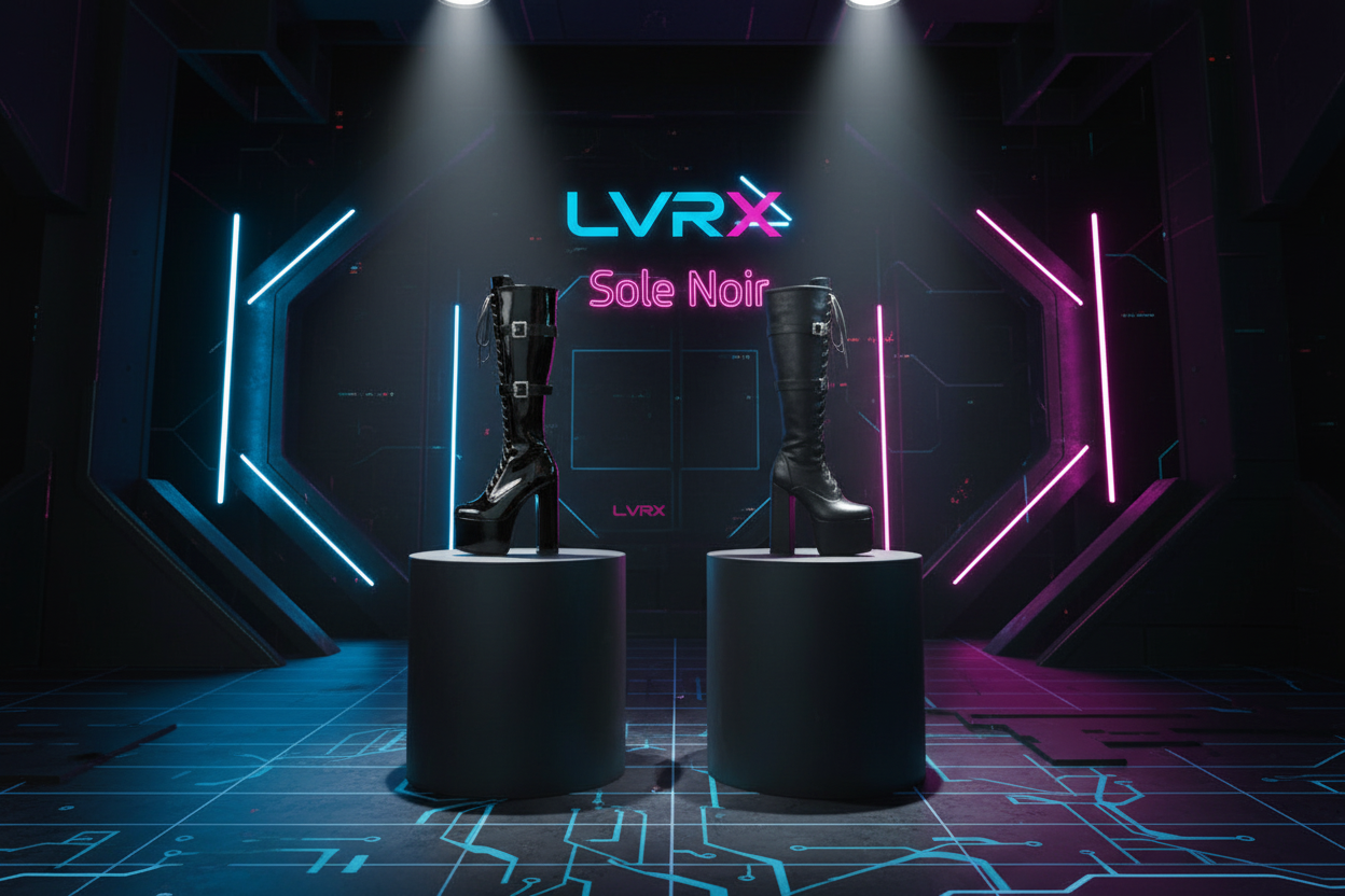 LVRX Lace-Up OTK Boots — Both Colors
