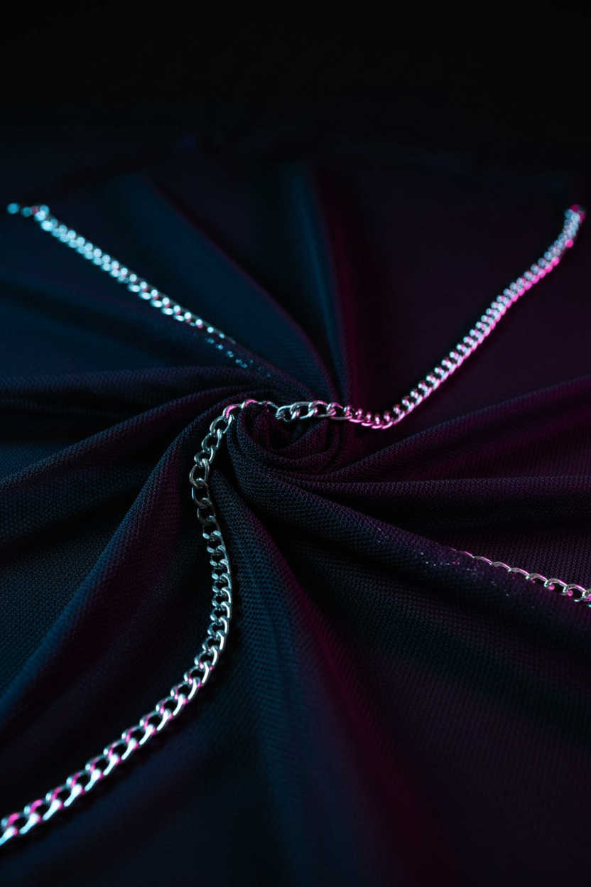 LVRX Mesh Chain Intimates — Detail