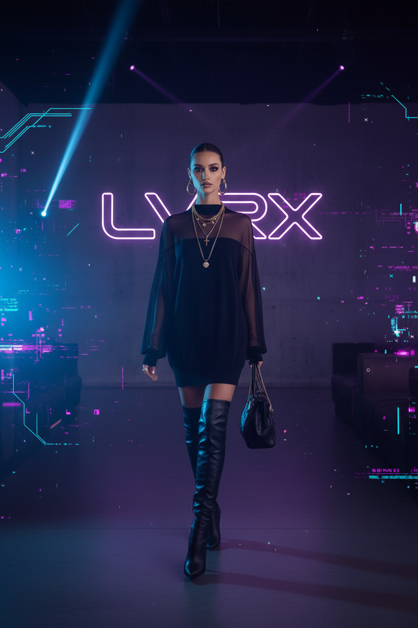 LVRX Mesh Patchwork Mini — Editorial