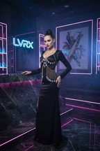 LVRX Neon Mesh Body Chain — Alternate