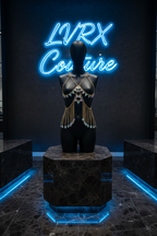 LVRX Neon Mesh Body Chain — Storefront