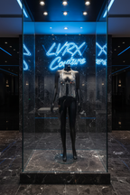LVRX Sequin Rhinestone Fishnet Sling — Storefront