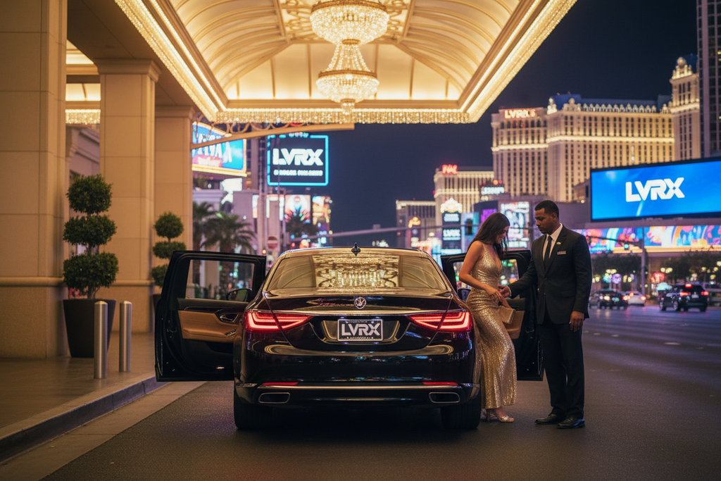 LVRX Trip Strip Circuit — VIP Arrival Rear View