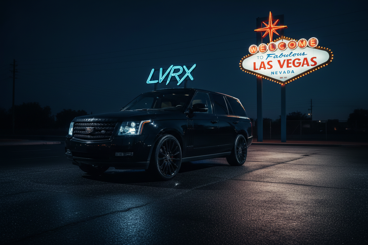 SUV Welcome Sign LVRX