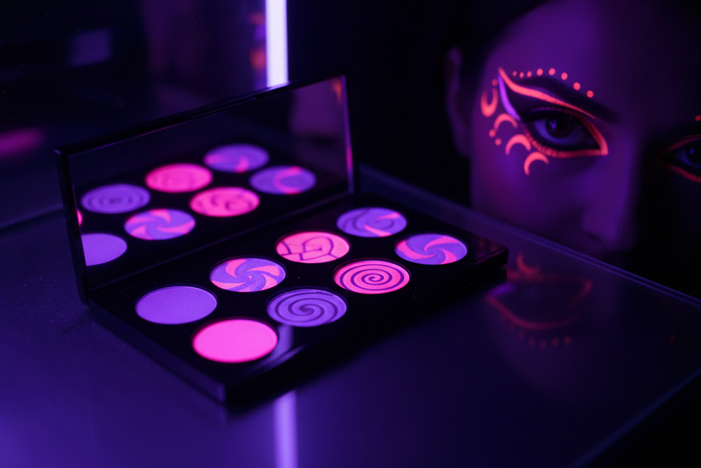 UV Dark Eyeshadow Palette Lifestyle